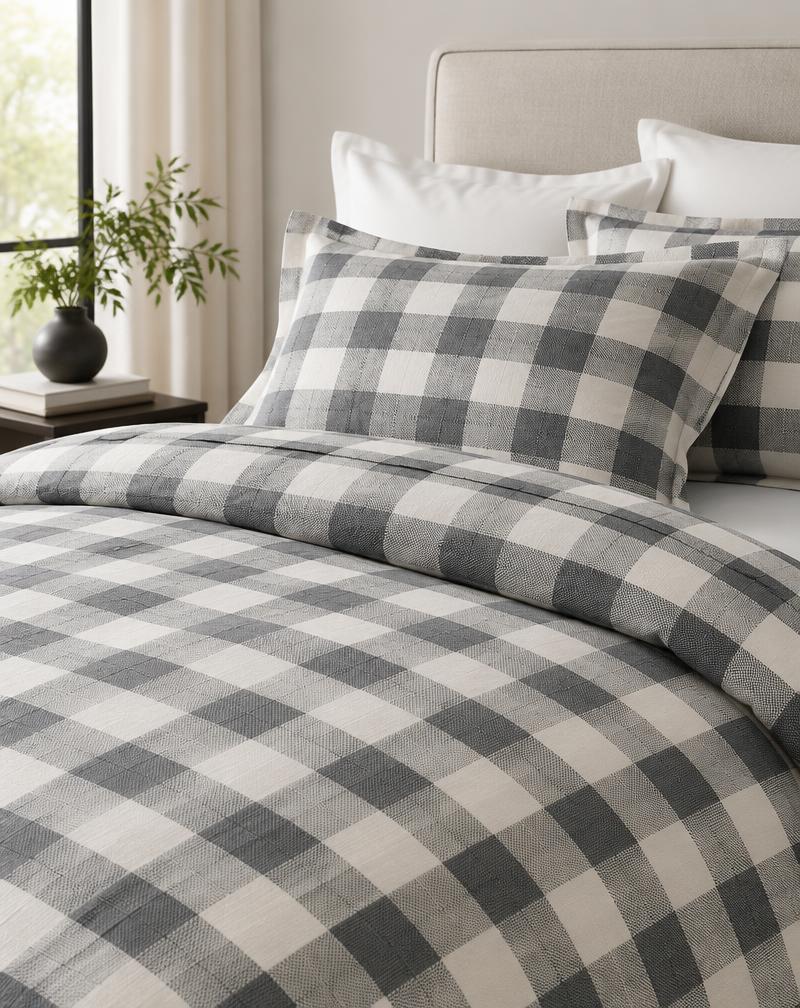 100% Cotton Yarn-Dyed Jacquard